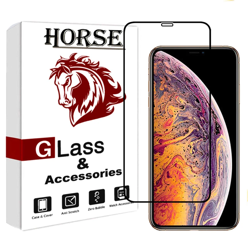 محافظ صفحه نمایش هورس مدل FULGPLUS مناسب برای گوشی موبایل اپل iPhone XS