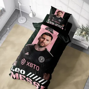 سرویس خواب 1 نفر 4 تکه مدل لیونل مسی کد 174