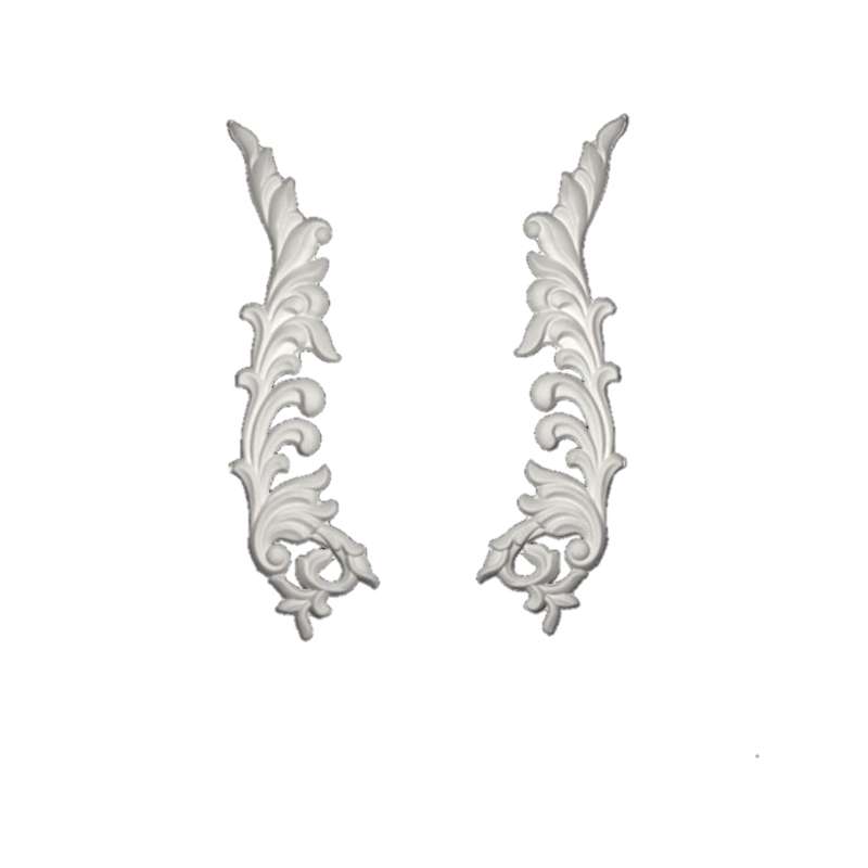 ابزار پیش ساخته مدل گل موتیف جفتی پی وی سی کد 107 بسته 2 عددی