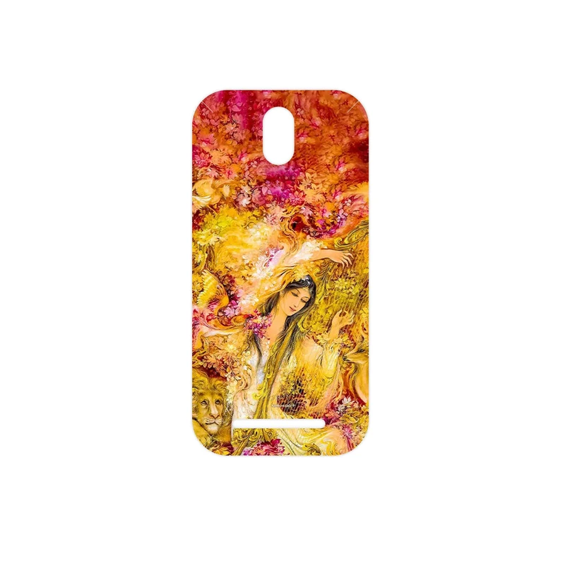 برچسب پوششی ماهوت مدل Persian miniature 1 مناسب برای گوشی موبایل اچ تی سی Desire 500