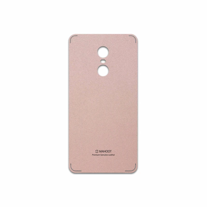 برچسب پوششی ماهوت مدل Rose Gold Leather مناسب برای گوشی موبایل شیائومی Redmi Note 4X