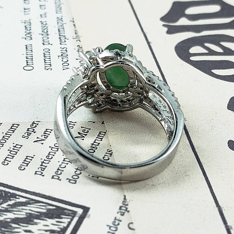 انگشتر نقره زنانه سلین کالا مدل عقیق یشم کد 103 انگشتر نقره زنانه سلین کالا مدل عقیق یشم کد 103