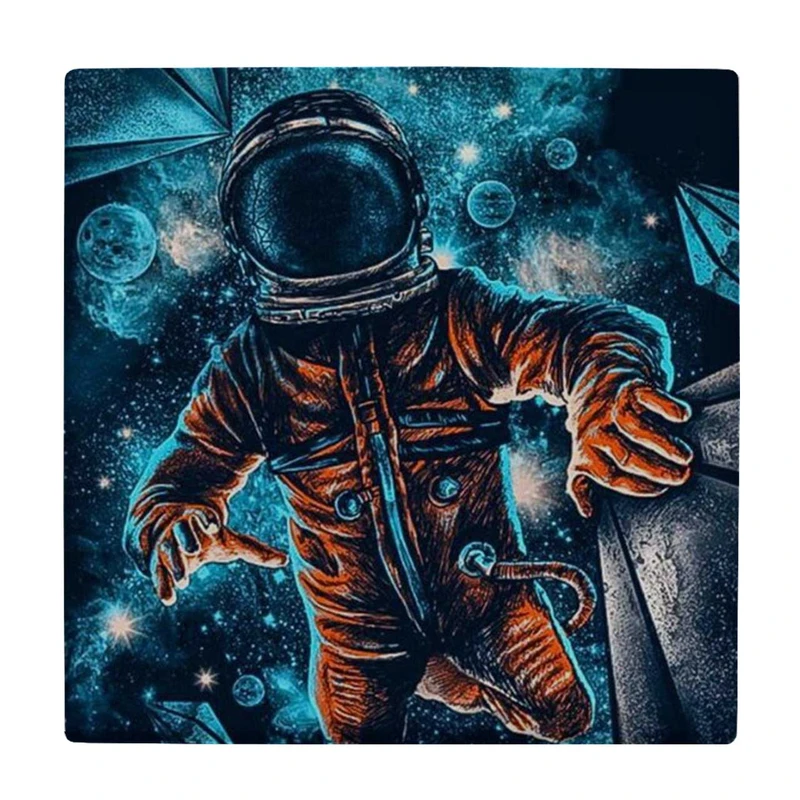 زیر لیوانی طرح فضانورد کد    4018482_2405