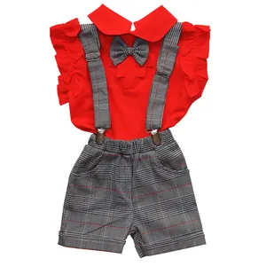 ست بلوز و سرهمی دخترانه کد 1033