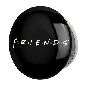 آینه جیبی خندالو طرح سریال فرندز  Friends مدل تاشو کد 3147 