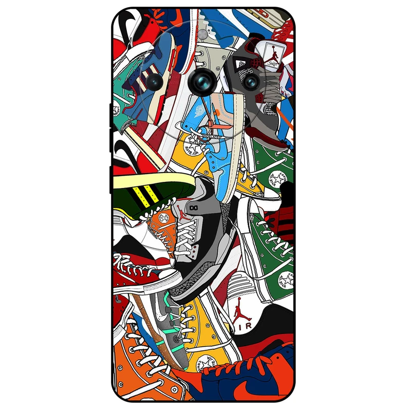 کاور مگافون طرح کفش مدل 7704 مناسب برای گوشی موبایل ریلمی 11 Pro / 11 Pro Plus