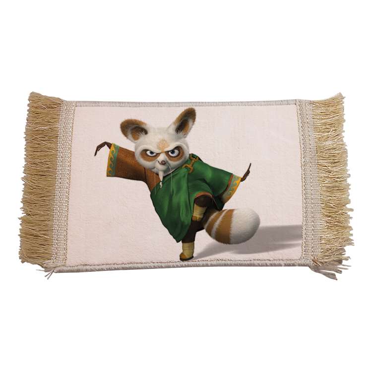 فرش ماشینی دیوارکوب مدل پاندا کونگ فو کار کد 43