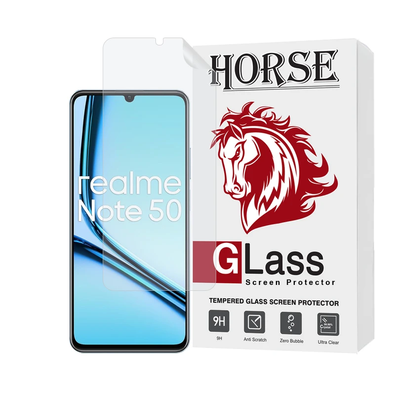 محافظ صفحه نمایش هیدروژل هورس مدل HYDROHORS مناسب برای گوشی موبایل ریلمی Note 50 4G