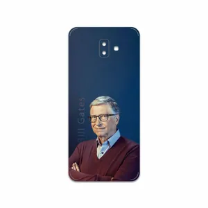 MAHOOT Bill Gates Cover Sticker for Samsung Galaxy J6 Plus