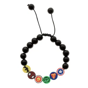 دستبند دلنار گالری مدل اسپایدرمن و بتمن