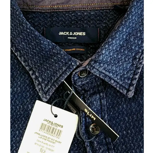 پیراهن آستین بلند مردانه جک اند جونز مدل 12162061