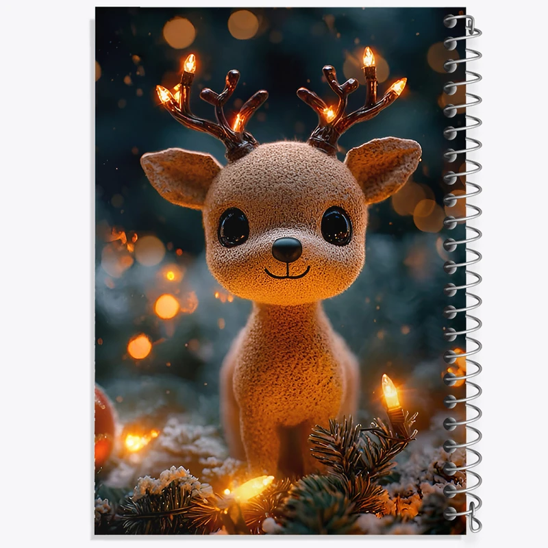 دفتر لیست خرید 50 برگ خندالو طرح گوزن بامزه کد F7821