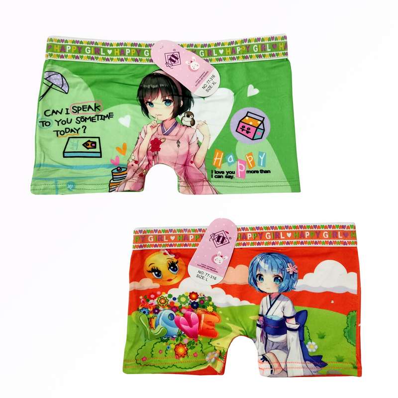 شورت دخترانه مدل دختر کد 004 مجموعه 2 عددی