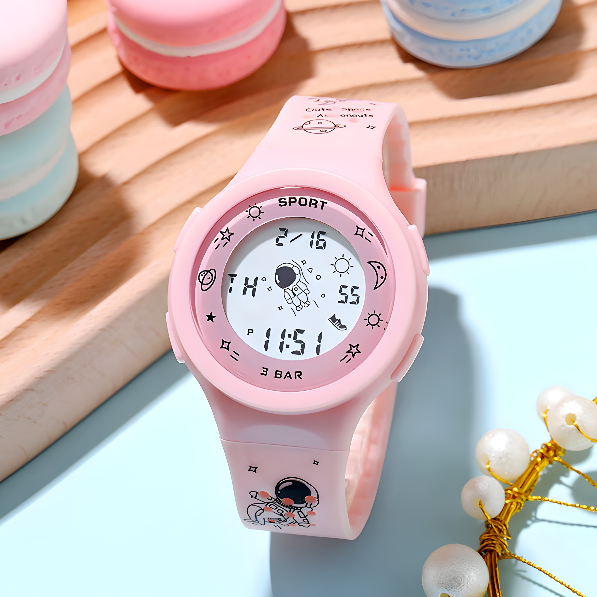 ساعت مچی دیجیتال بچگانه مدل اسپرت فضانورد کد 4 ساعت مچی دیجیتال بچگانه مدل اسپرت فضانورد کد 4