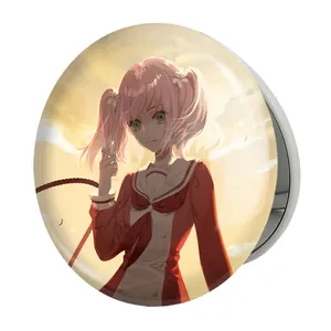 آینه جیبی خندالو طرح نانا انیمه نانای بی استعداد مدل تاشو کد 23762 