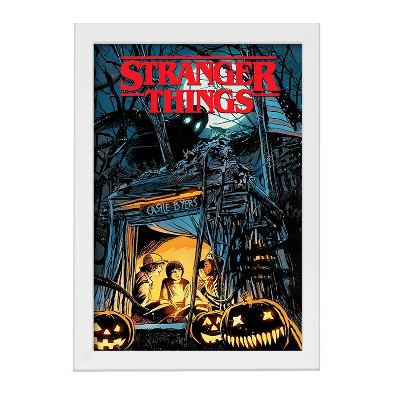 تابلو خندالو مدل استرنجر تینگز (Stranger Things) کد F10167