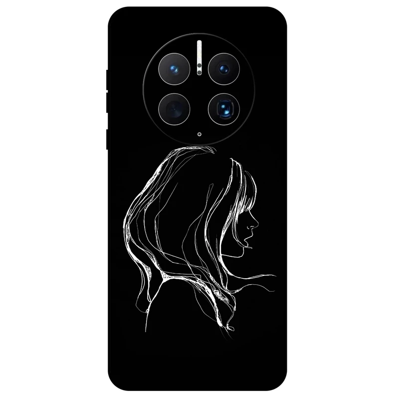 کاور مگافون طرح دخترانه مدل 7766 مناسب برای گوشی موبایل هوآوی Mate 50 Pro