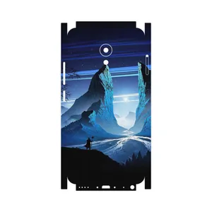 MAHOOT Blue Mountains Digital Art-FullSkin Cover Sticker for Meizu M5