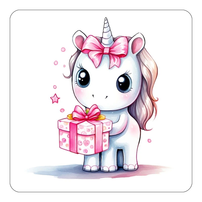 مگنت کاکتی طرح اسب تک شاخ و یونیکورن مدل mp29760