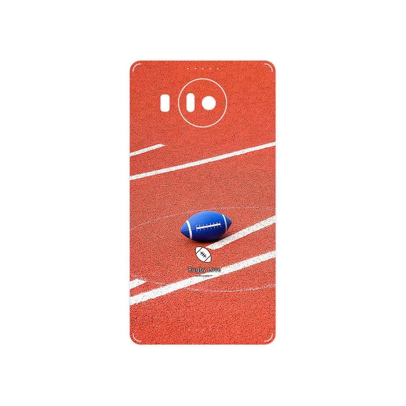برچسب پوششی ماهوت مدل Rugby football مناسب برای گوشی موبایل مایکروسافت Lumia 950 XL
