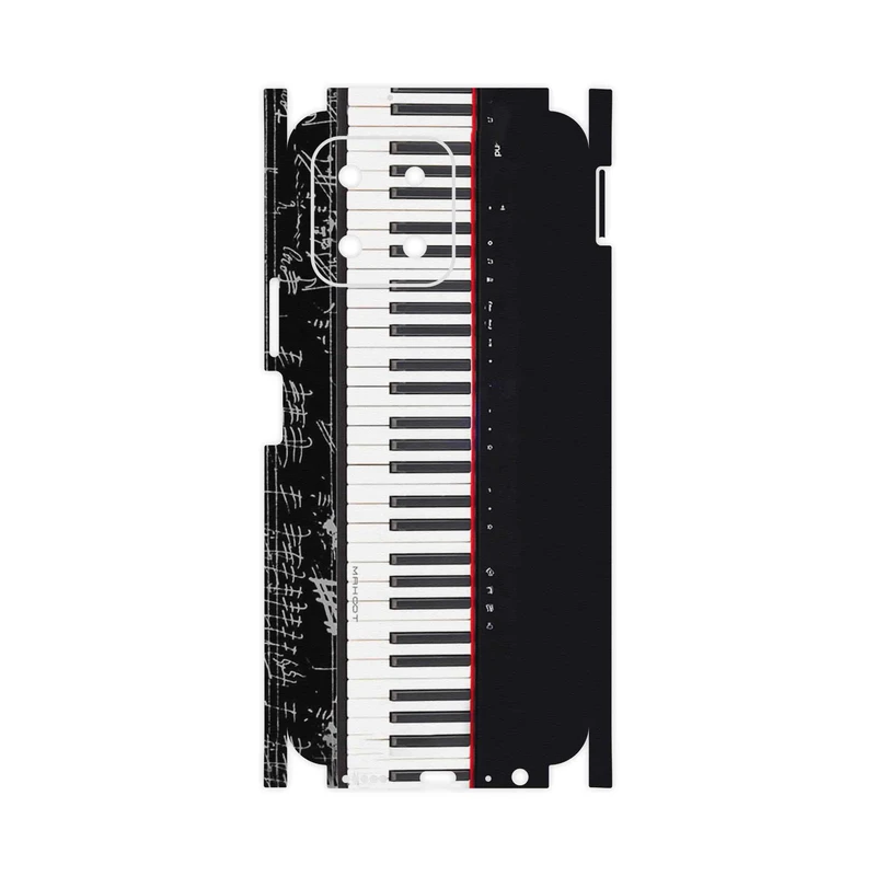 برچسب پوششی ماهوت مدل Piano_Instrument-FullSkin مناسب برای گوشی موبایل آنر X6