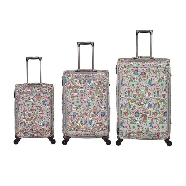 مجموعه سه عددی چمدان رز مری مدل RL-459-3B -  - 1