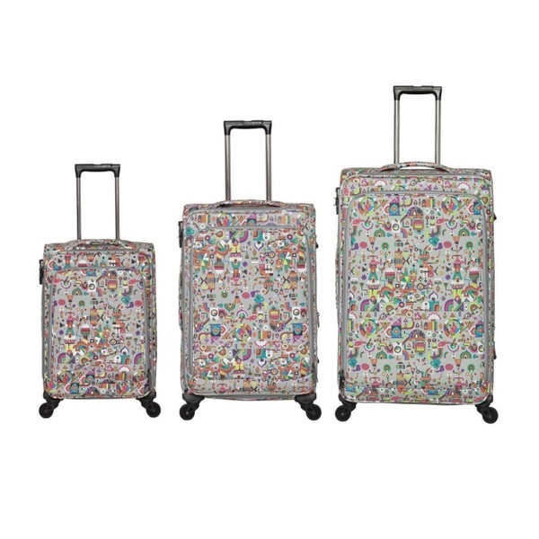 مجموعه سه عددی چمدان رز مری مدل RL-459-3B