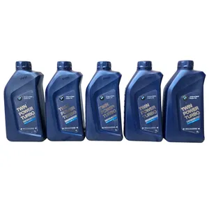 روغن موتور بی ام دبلیو مدل Twin Power Turbo 5w30 SN حجم 1 لیتر مجموعه پنج عددی