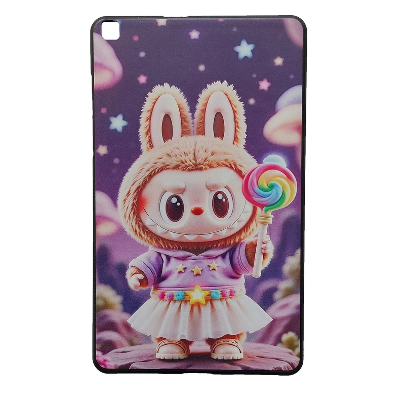 کاور پل پرایم طرح لبوبو کد labubu us825 مناسب برای تبلت سامسونگ Galaxy Tab A7 Lite / T225