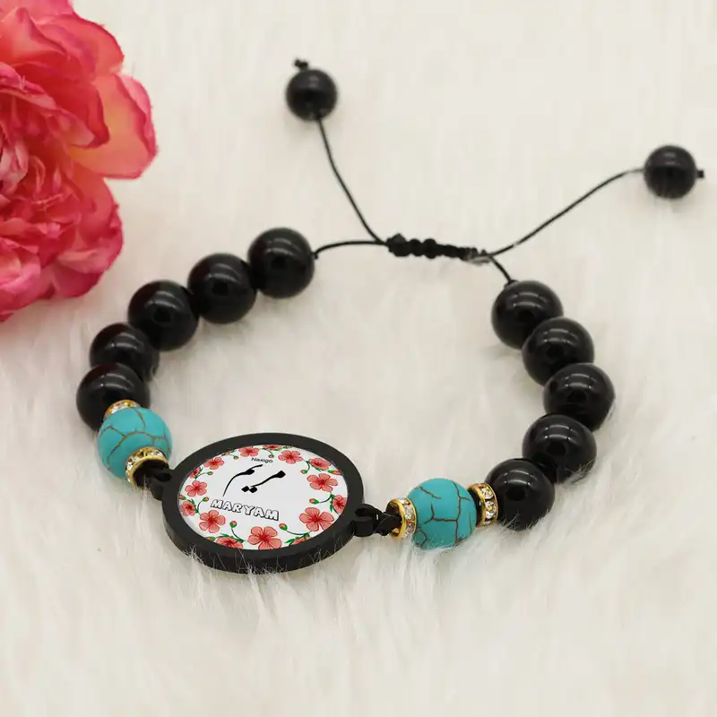 دستبند زنانه ناکسیگو طرح مریم کد BR4071
