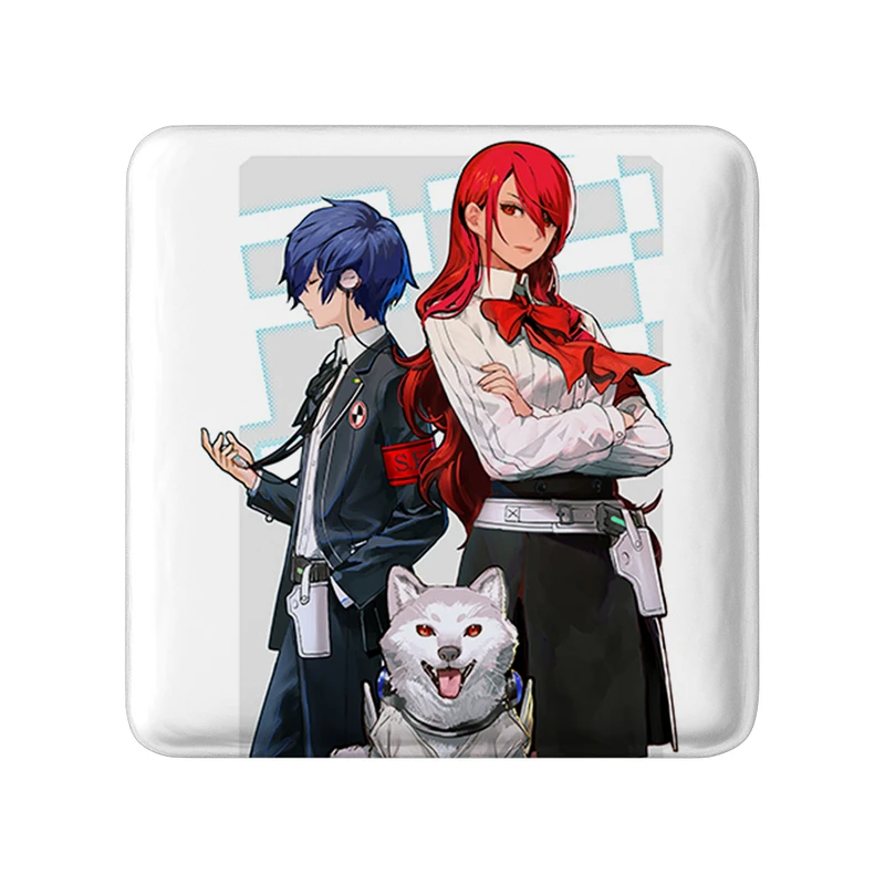 مگنت خندالو طرح بازی پرسونا (Persona) مدل مربعی کد 34428