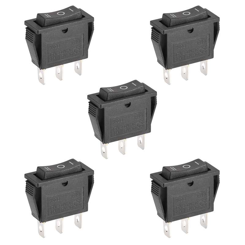 کلید راکر مدل 3 وضعیتی کد KCD3 بسته 5 عددی کلید راکر مدل 3 وضعیتی کد KCD3 بسته 5 عددی