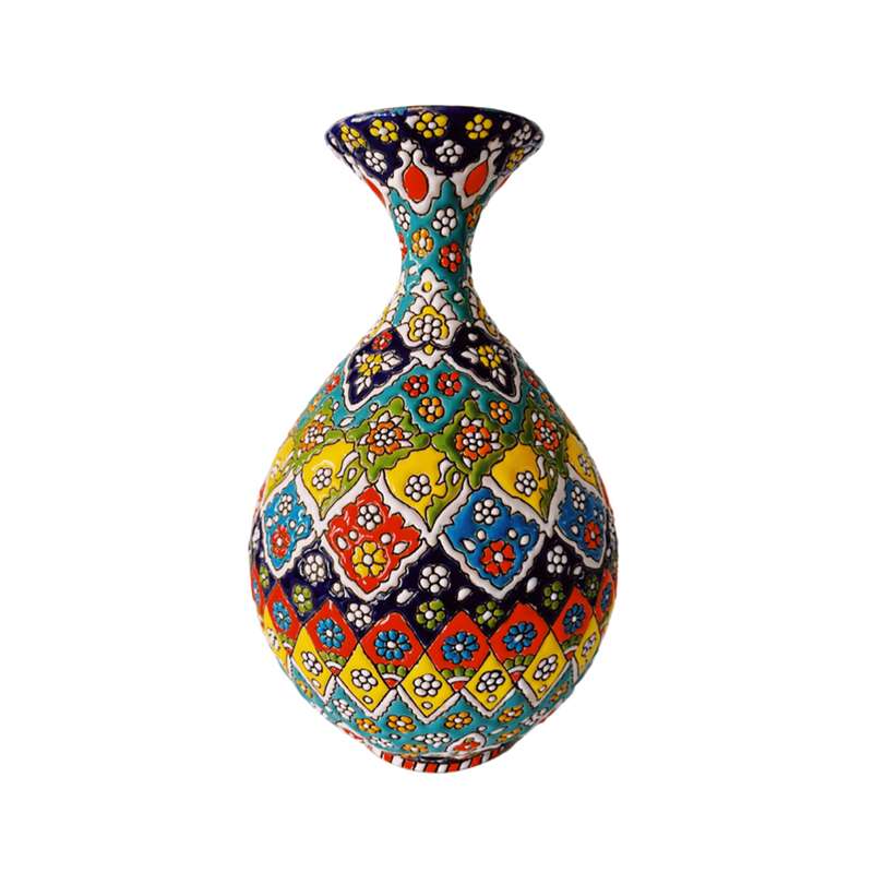 گلدان میناکاری کد 0621