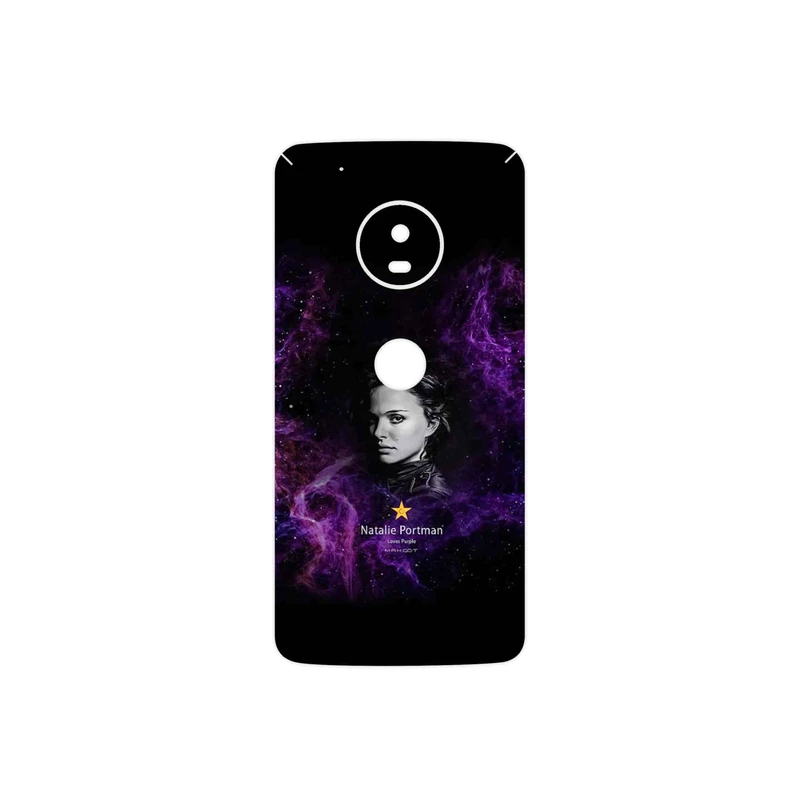 برچسب پوششی ماهوت مدل Natalie Portman مناسب برای گوشی موبایل موتورولا Moto G5 Plus