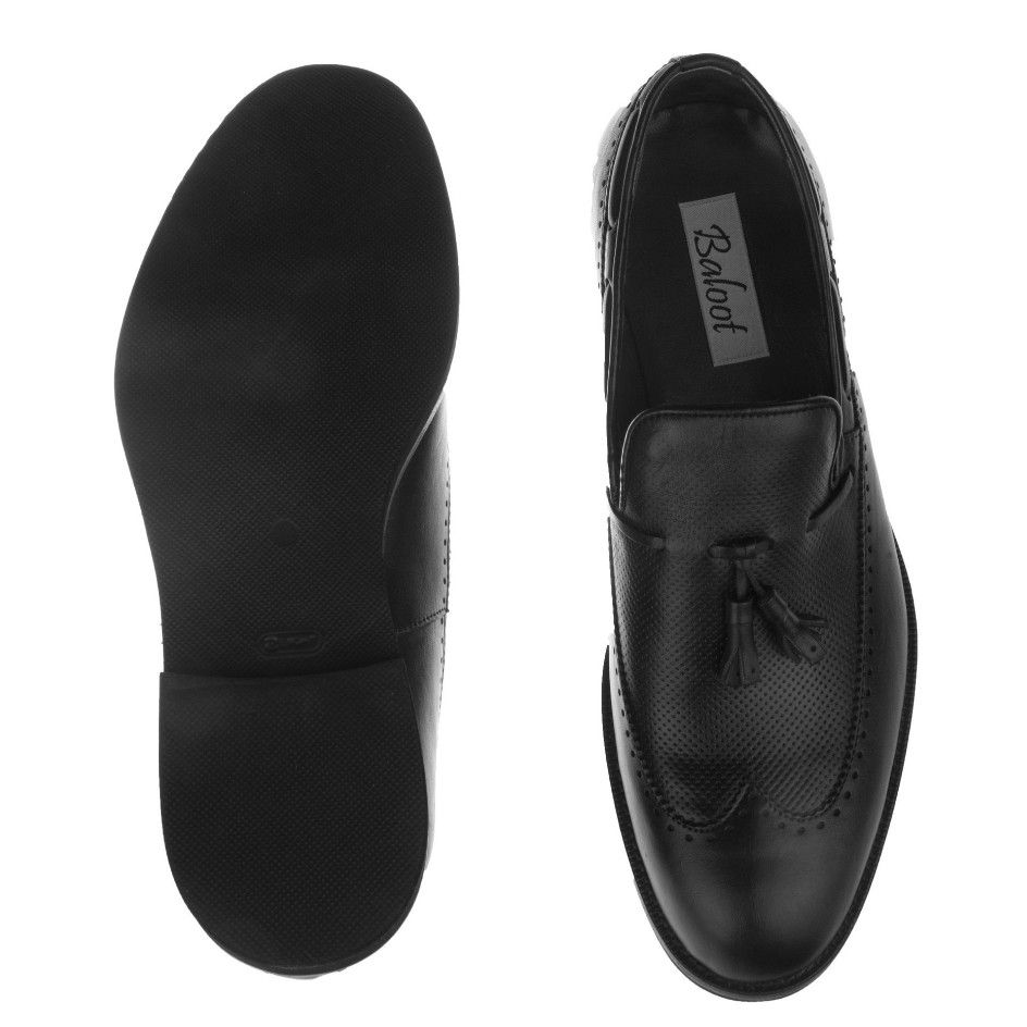 کفش مردانه بلوط مدل چرم طبیعی کد A503101 -  - 7