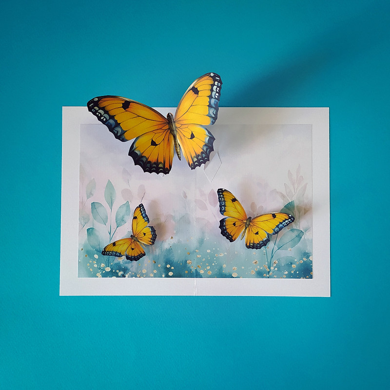 کارت پستال مدل سه بعدی کد CP44