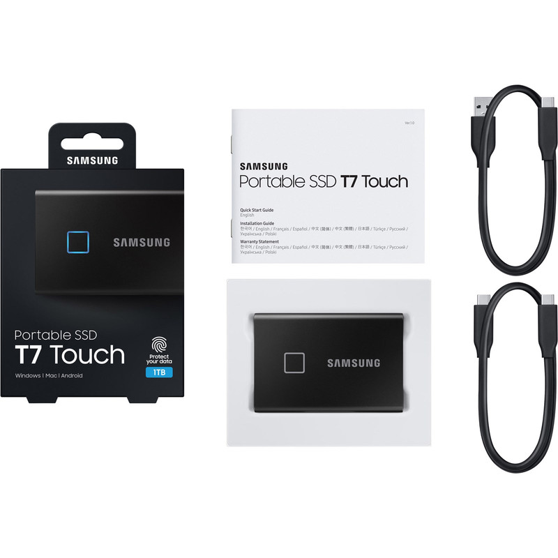 اس اس دی اکسترنال سامسونگ مدل T7 Touch ظرفیت 1 ترابایت