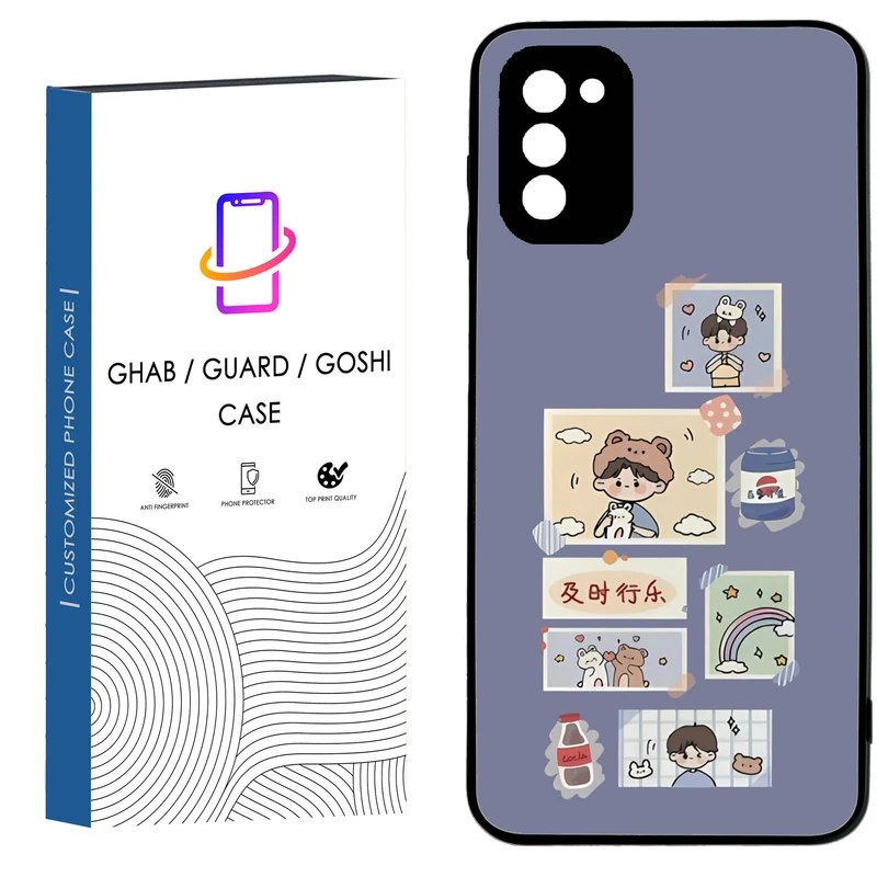 کاور قاب گارد گوشی طرح فانتزی کد 44 - TPU مناسب برای گوشی موبایل سامسونگ Galaxy A03S