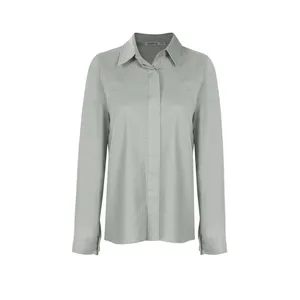 شومیز آستین بلند یقه انگلیسی زنانه سرژه مدل 207362