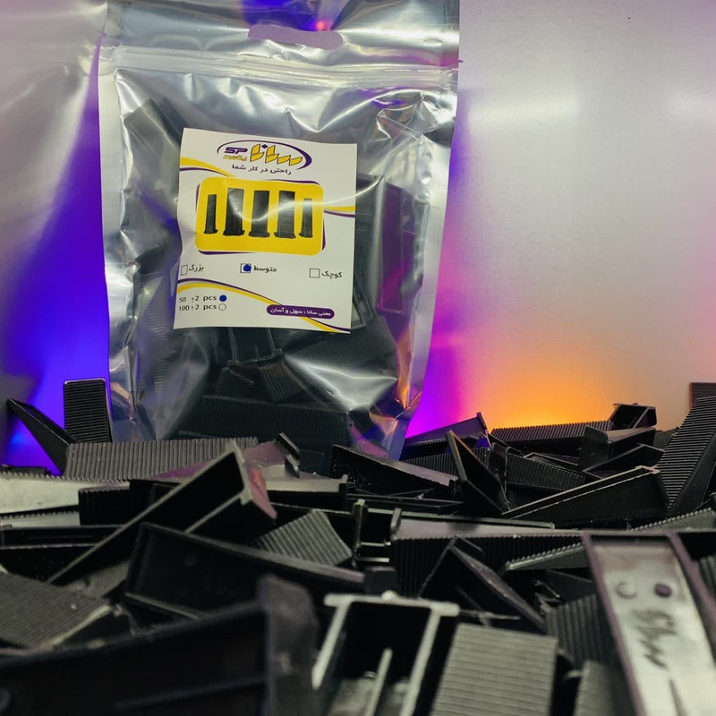 همتراز کاشی ساناپلاست کد GP501 مجموعه 50 عددی همتراز کاشی ساناپلاست کد GP501 مجموعه 50 عددی