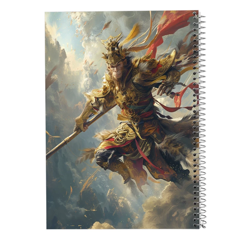 دفتر ژورنال نویسی 50 برگ مدوپد مدل نقطه ای طرح جنگجو کد DF14870