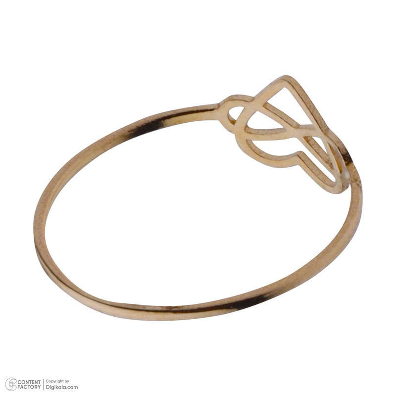 انگشتر طلا 18 عیار زنانه مایا ماهک مدل MR1130 طرح قلب و بینهایت