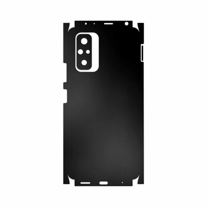 برچسب پوششی ماهوت مدل Matte-Black-FullSkin مناسب برای گوشی موبایل شیائومی Redmi Note 10 Pro Max