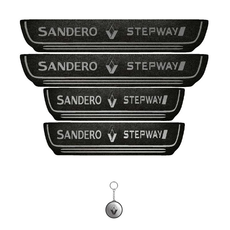 برچسب پارکابی خودرو لندمون کد LMm0032 MS مناسب برای استپ وی مجموعه 4 عددی به همراه جا کلیدی