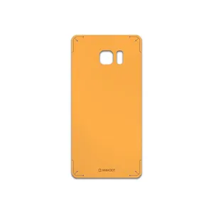MAHOOT Matte-Orange Cover Sticker for Samsung Galaxy Note 7