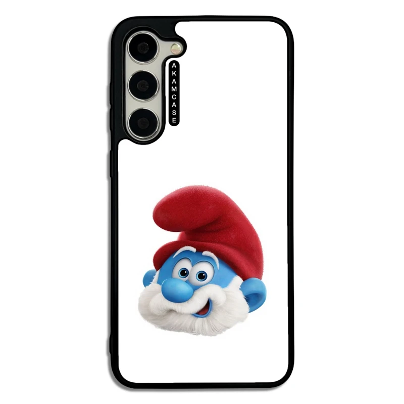کاور آکام مدل AMC-WSGS23P-SMURFS-13 مناسب برای گوشی موبایل سامسونگ Galaxy S23 Plus