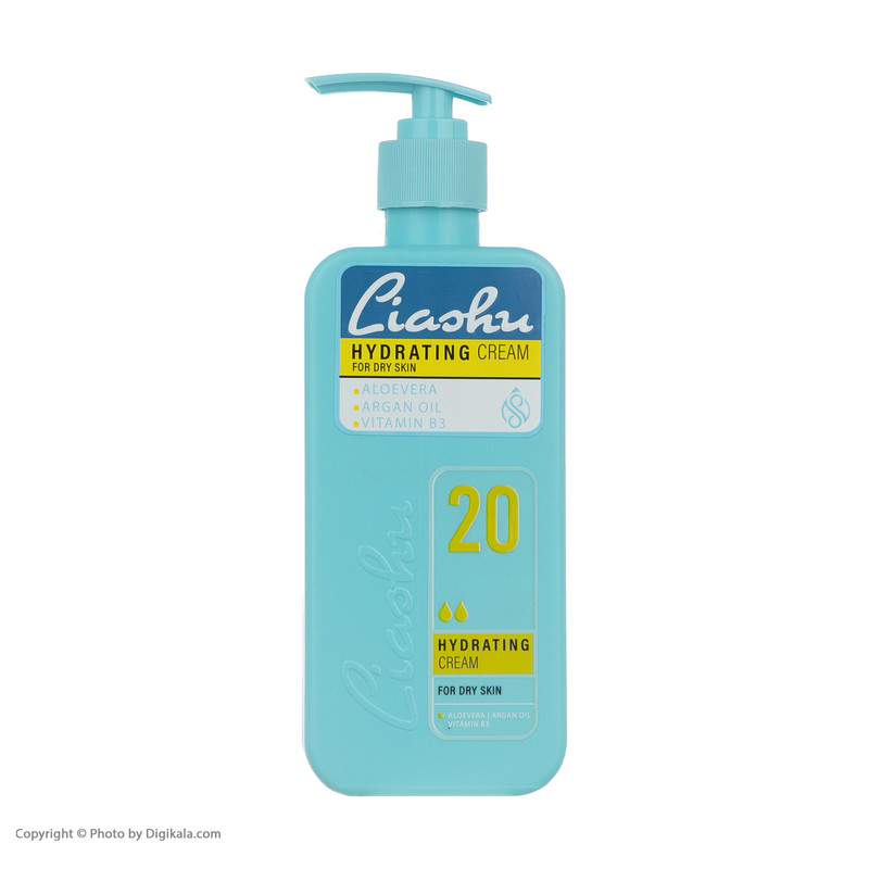 کرم آبرسان لیاشو مدل Aloevera حجم 330 میلی لیتر