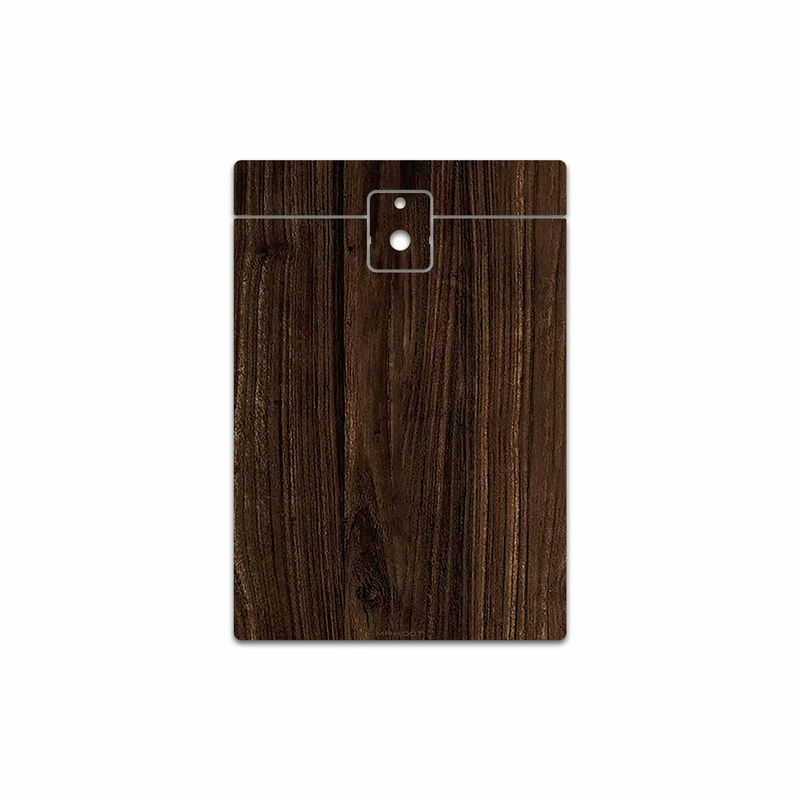 برچسب پوششی ماهوت مدل Dark Walnut Wood مناسب برای گوشی موبایل بلک بری Passport