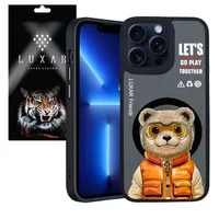 کاور لوکسار مدل Teady Bear مناسب برای گوشی موبایل اپل iPhone 13 Pro