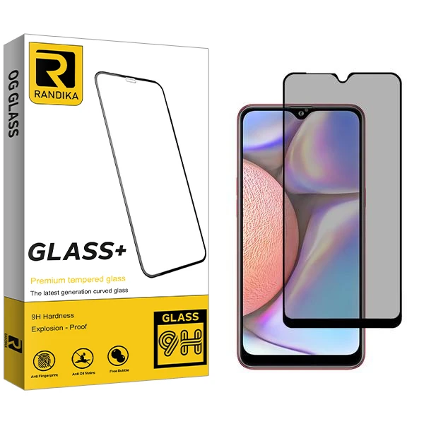 محافظ صفحه نمایش حریم شخصی راندیکا مدل RK مناسب برای گوشی موبایل سامسونگ Galaxy A10s